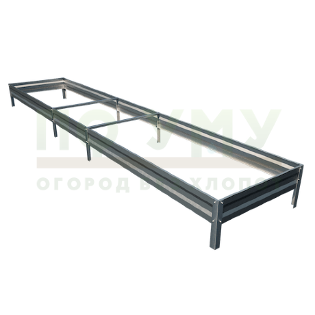 Грядка оцинкованная 1,0х5,0 м, высота 20 см в Калуге