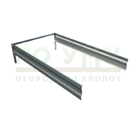 Вставка-удлинение 2,0 м, для грядки оцинкованной высота 20 см в Калуге