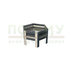 Клумба оцинкованная диаметром 0,6 м