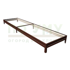 Грядка с полимерным покрытием 0,8х4,0 м, высота 15 см